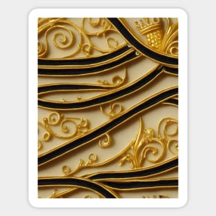 Elegant Luxurious pattern #40 Sticker